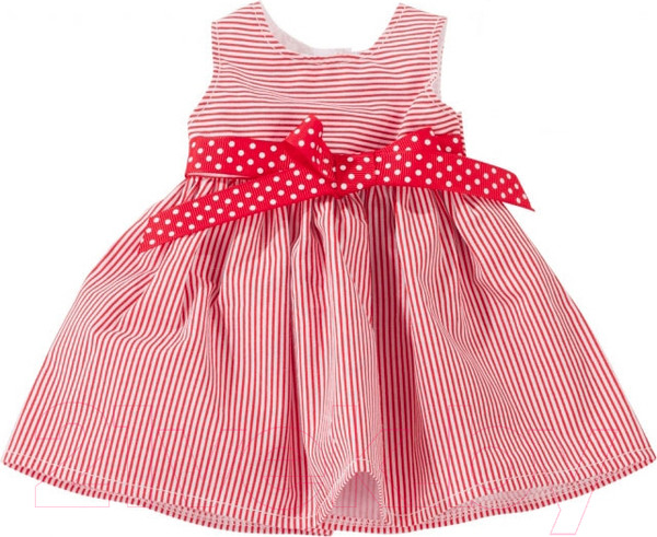 Изображение товара Аксессуар для куклы Gotz Платье красное в полоску 45-50см / 3403272