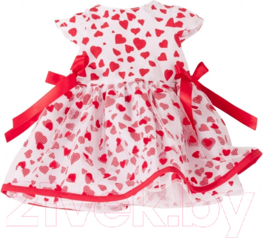 Изображение товара Аксессуар для куклы Gotz Набор одежды: платье с сердечками, кофта, кеды / 3403319