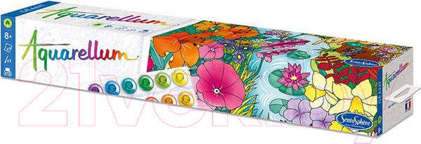 Изображение товара Плакат-раскраска SentoSphere Английский сад Большая / 6801