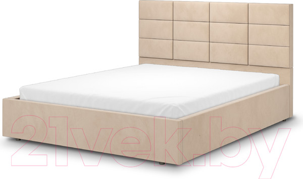 Изображение товара Двуспальная кровать Аквилон Тэфи 16 М (конфетти крем)