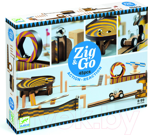 Изображение товара Конструктор Djeco ЗигнГоу / 05643 (45эл)