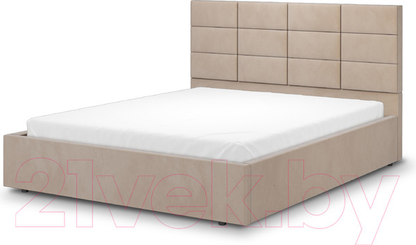 Изображение товара Двуспальная кровать Аквилон Тэфи 16 М (конфетти мокко)