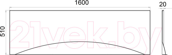 Изображение товара Экран для ванны Triton Gamma/Стандарт/Ультра/Европа 160