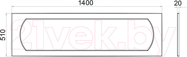 Изображение товара Экран для ванны Triton Gamma/Стандарт 140