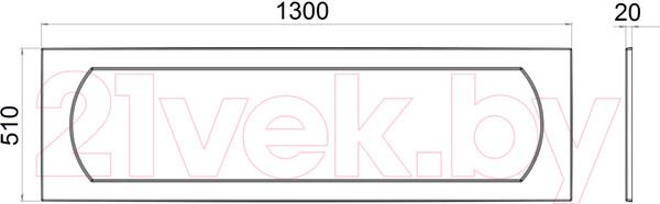 Изображение товара Экран для ванны Triton Gamma/Стандарт 130