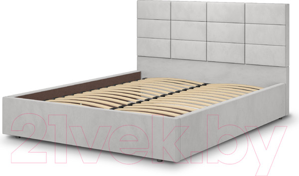 Изображение товара Двуспальная кровать Аквилон Тэфи 16 М (конфетти сильвер)