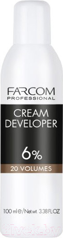 Изображение товара Крем для окисления краски Farcom Cream Developer 6% 20 Vol (100мл)