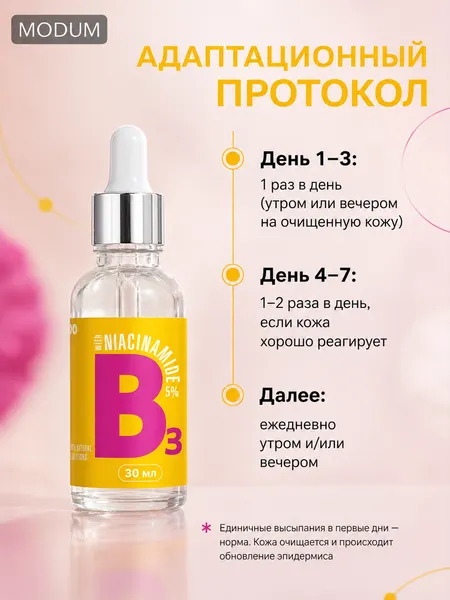 Изображение товара Сыворотка для лица Modum Modo Ниацинамид (30г)
