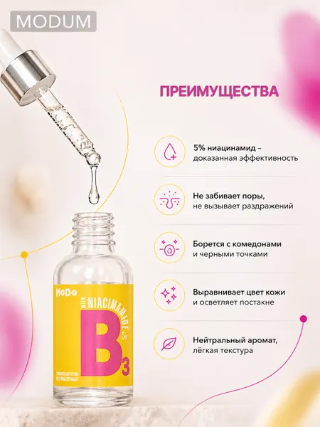 Изображение товара Сыворотка для лица Modum Modo Ниацинамид (30г)