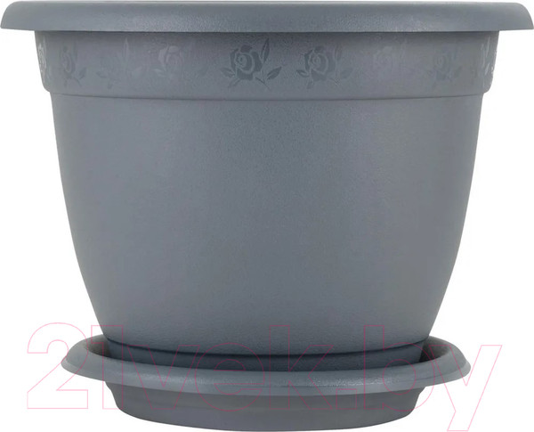 Изображение товара Вазон Ingreen Aphrodite / IG420411026 (серый, с подставкой №4)