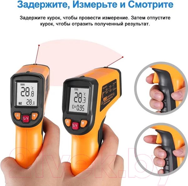 Изображение товара Пирометр Deko CWQ01 / 065-0208