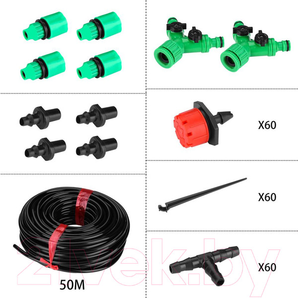 Изображение товара Система капельного полива Deko DKI50 Set / 065-0959