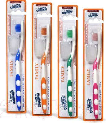 Изображение товара Зубная щетка Pasta del Capitano Family жесткая