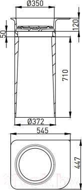 Изображение товара Умывальник Salini Ninfea 130221M