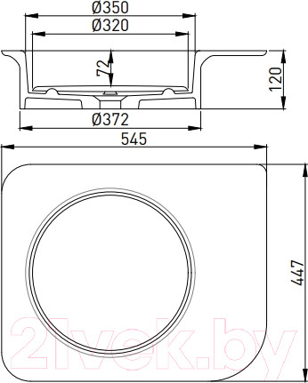 Изображение товара Умывальник Salini Ninfea 110521M
