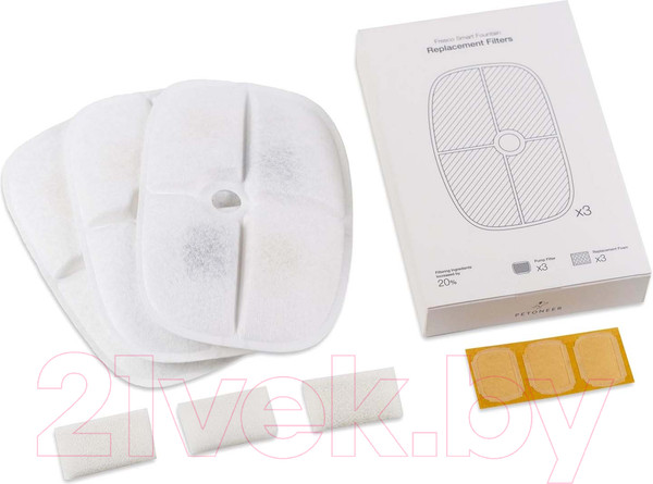 Изображение товара Фильтр для поилки Petoneer Fresco Pro/Ultra / FS010 (3шт)