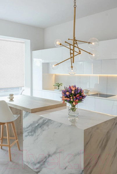 Изображение товара Рулонная штора АС МАРТ Виона 52x160 (белый)