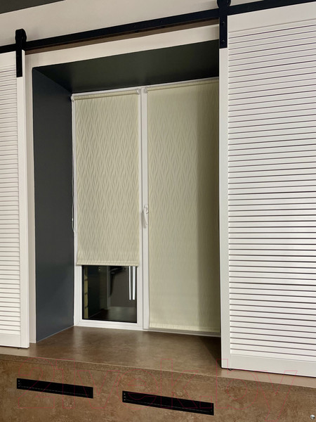 Изображение товара Рулонная штора АС МАРТ Делис 57x160 (бежевый)