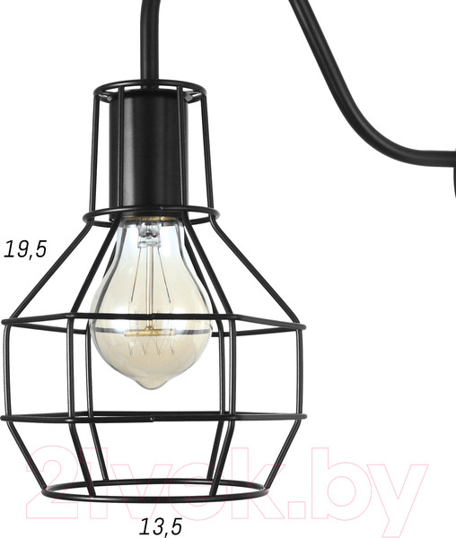 Изображение товара Бра BayerLux 2526/1 / 7152432 (черный)