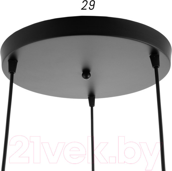 Изображение товара Потолочный светильник BayerLux Ортико 7349023 (черный)