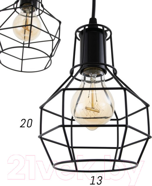 Изображение товара Потолочный светильник BayerLux Ортико 7349023 (черный)