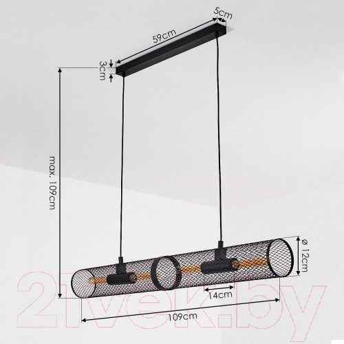 Изображение товара Люстра Eglo Redcliffe 43534