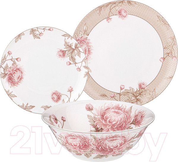 Изображение товара Набор тарелок Lefard Астра / 415-2244 (12шт)