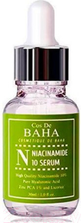 Изображение товара Сыворотка для лица Cos de Baha Niacinamide Serum (30мл)