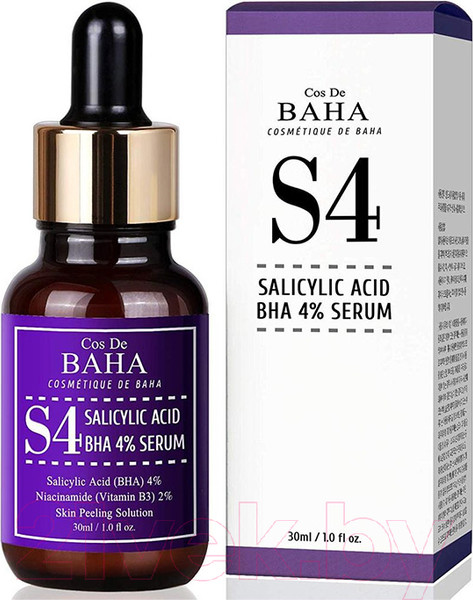 Изображение товара Сыворотка для лица Cos de Baha Salicylic Acid 4% Serum (30мл)