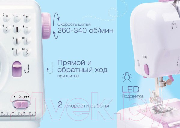 Изображение товара Швейная машина VLK Napoli 1400 (белый)