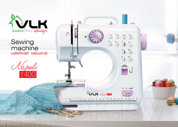 Изображение товара Швейная машина VLK Napoli 1400 (белый)
