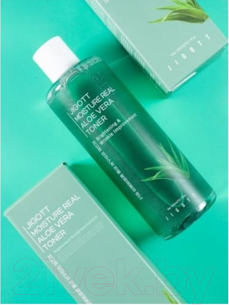 Изображение товара Тонер для лица Jigott Moisture Real Aloe Vera Toner (300мл)