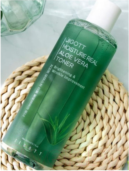 Изображение товара Тонер для лица Jigott Moisture Real Aloe Vera Toner (300мл)