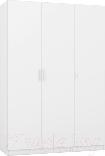 Изображение товара Шкаф Интермебель Марсель-1 / МР 01-01 (белый премиум)