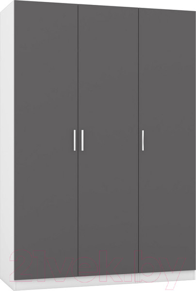 Изображение товара Шкаф Интермебель Марсель-1 / МР 01-01 (графит серый)