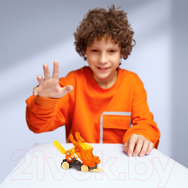 Изображение товара Игрушка-трансформер Screechers Дикие Скричеры. Хелфайр Тайгер / 39854