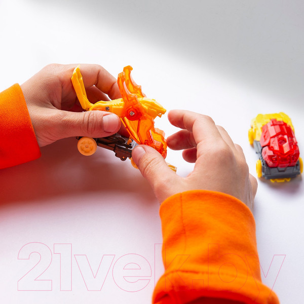 Изображение товара Игрушка-трансформер Screechers Дикие Скричеры. Хелфайр Тайгер / 39854