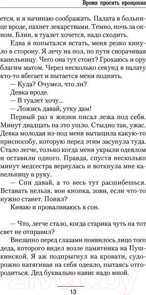 Изображение товара Книга АСТ Время просить прощения (Некрасов И.)