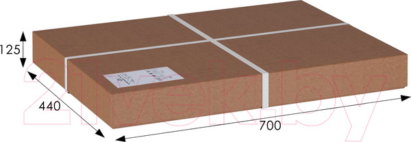 Изображение товара Сервировочный столик Мебелик Бридж (слоновая кость)