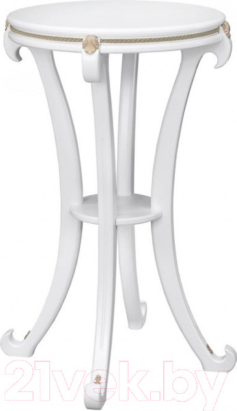 Изображение товара Стойка для цветов Мебелик Глория (молочный дуб)