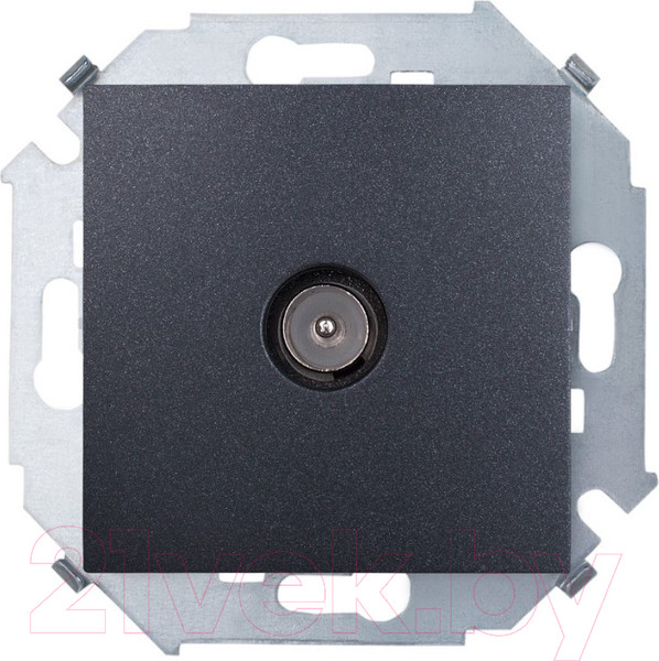 Изображение товара Розетка Simon 1591475-038 (графит)