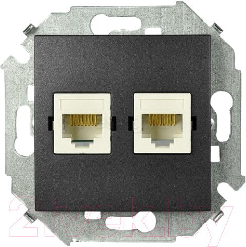 Изображение товара Розетка Simon 1591593-038 (графит)