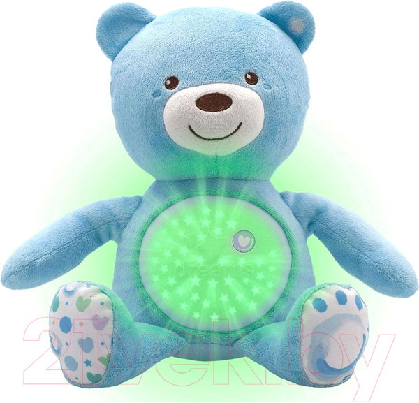 Изображение товара Интерактивная игрушка Chicco Мишка / 80152 (голубой)