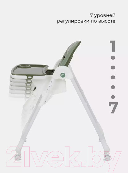 Изображение товара Стульчик для кормления MOWbaby Honey / RH600 (Green)