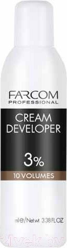 Изображение товара Крем для окисления краски Farcom Professional Cream Developer 3% 10 Vol  (1л)