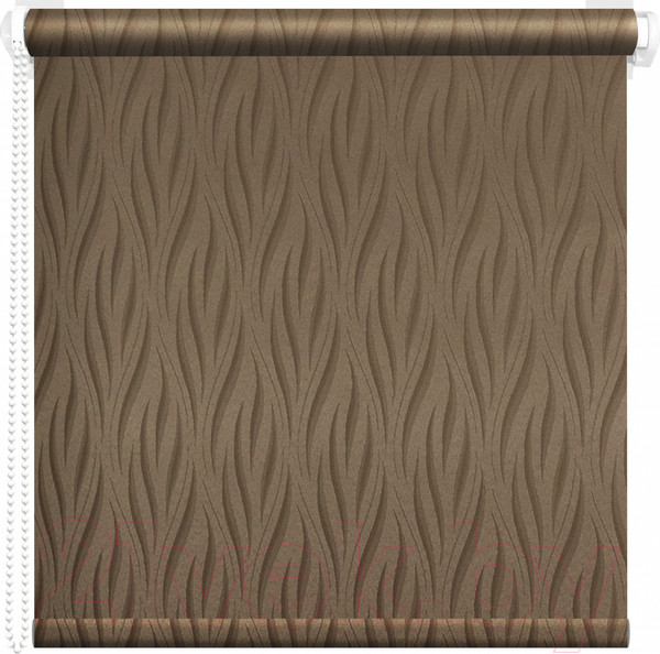 Изображение товара Рулонная штора АС МАРТ Делис 85x160 (светло-коричневый)