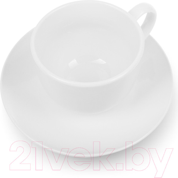 Изображение товара Чашка с блюдцем No Brand Tvist Ivory фк4015
