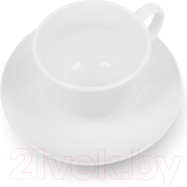 Изображение товара Чашка с блюдцем No Brand Tvist Ivory фк4016