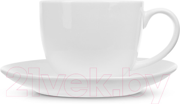 Изображение товара Чашка с блюдцем No Brand Tvist Ivory фк4016