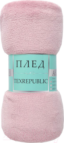 Изображение товара Плед TexRepublic Absolute Однотонный Фланель 140x200 / 32305 (брусника)